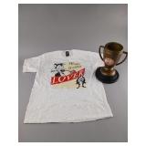 Worldï¿½s Greatest Lover Tee and Trophy Set