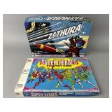 Zathura and Marvel Super Heroes Board Games
