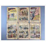 Superman Comic Book Pages Collection