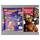 Lego Island Manual and Smokey Bear Book