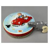 Rileyï¿½s Toffee Tin with Mini Cap Gun