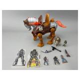 Vintage Action Figures and Horse Accessories