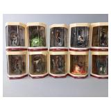 10 Disney Figurines in Boxes