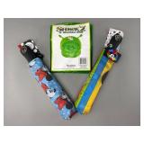 Disney Umbrellas and Shrek 2 Inflatable Chair