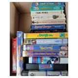 VHS Tapes Including Disney Titles
