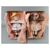 Porcelain Dolls in Original Boxes