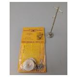 Victorian Lamp Kit With Metal Coat Rack