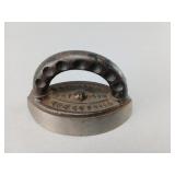 Miniature Cast Iron Knuckle Guard Sad Iron