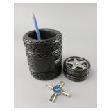 Automotive-Themed Desk Accessory Set