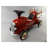 Radio Flyer Red Fire Truck Ride-On Toy