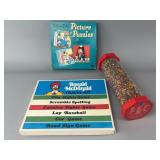 Vintage Games and Activity Sets
