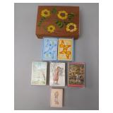Playing Cards with Wooden Box