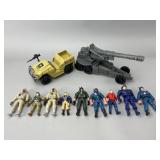 Military-Themed Toy Vehicle and Figures Set
