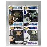 Funko Pop Lot: Fauno, Maleficent, Morticia, Jack