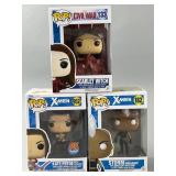 Marvel Funko Pop! Scarlet Witch, Kate Pryde, Storm