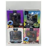 4 QMx Figures Including Marvel & DC