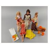 1970s Barbie and Ken Dolls with Accessories