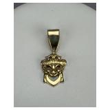 Custom 14K Masque Charm 1927 Wood & Son