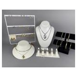Gold & Silver Tone Necklaces, Bracelets, Earrings