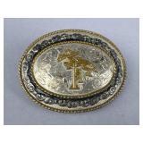 Comstock Silversmiths Sterling Silver Made Buckle