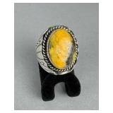 Sterling Silver Bumblebee Jasper Ring Gabby Jurado
