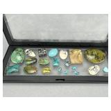 Loose Turquoise, Jasper, Tiffany, Obsidian, Opal