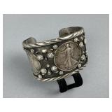 Jacob Troncosa San Felipe Coin Cuff Bracelet