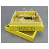 Invicta 4291 Two Tone Hinged Cuff Bracelet in Box