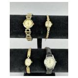 Bulova, Hamilton, Berenger and Timex Wrist Watches