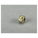 Retired Pandora 14K Simple Hearts Clip Charm