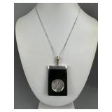 Tim Daly Signed Pounami Triskelion Pendant Chain