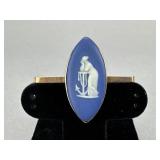 1919 9ct Gold Wedgwood Hope Bar Brooch