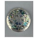 Mexico Plata 925 Abalone Shell Inlay Aztec Sun