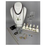 Gold Silver Tone Rings, Bracelets, Necklaces, Etc.