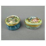 2 Halcyon Days Musical Trinket Boxes