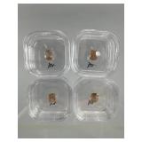 JTV Peach Sunstone Rectangular Cushion Stones
