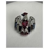 Patriotic Eagle Brooch DES PAT NO 122220