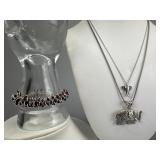 Silver Necklaces Elephant Charms Silpada Bracelet