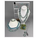 Turquoise Necklaces, Earrings, Bracelets, Pendant