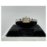 18K Baume & Mercier Geneve 17 Jewels Diamond Watch