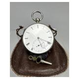 Parachute & Compensation Pocket Watch, c. 1882