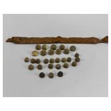 29 U.S. Spread Eagle w/ Shield Military Buttons