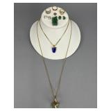 Gold Tone Jewelry Rings, Necklaces, Charms, Etc...