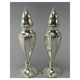 Silver-Plated Salt and Pepper Shakers