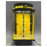 Kodak Display Case With Rotating Shelves