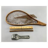 Fishing Net and Assorted Fishing Tools
