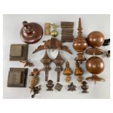 Wooden and Brass Furniture Components