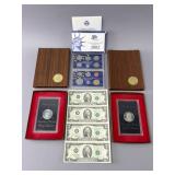 U.S. Coin and Currency Collection With Proof Sets