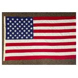Printed Nylon American Flag with Grommets