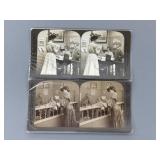 'Quick Way to Spread News' Telegraph Stereoviews